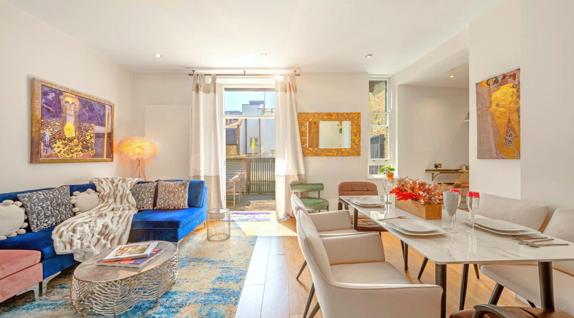 Апартаменты Designer Victorian Flat With Large Terrace Лондон Экстерьер фото